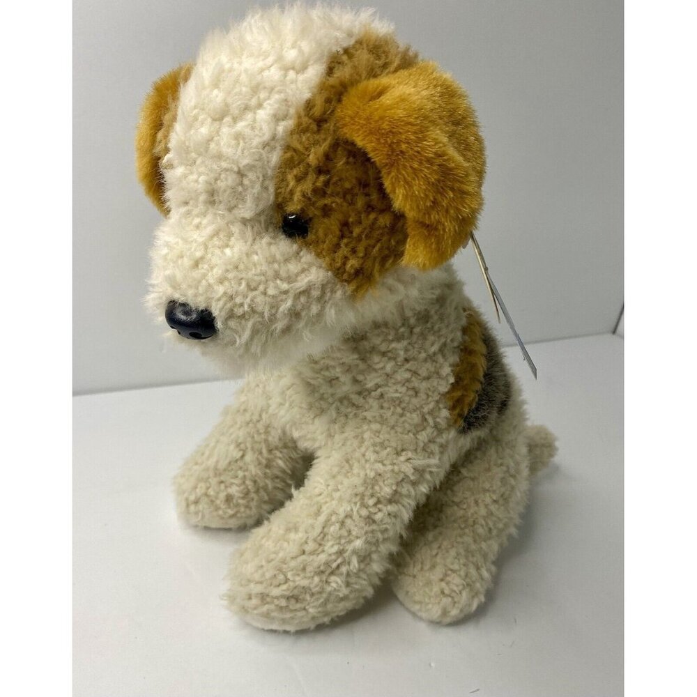Jaag Fox Terrier Puppy Dog 12” Sitting Plush Stuffed Animal‎